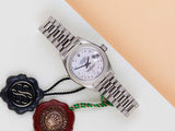 Datejust 26 'Mother Of Pearl Diamond Dial - President'