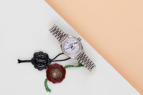 Datejust 26 'Mother Of Pearl Diamond Dial - President'