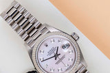 Datejust 26 'Mother Of Pearl Diamond Dial - President'