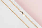 18ct. Yellow Gold Necklace - 59.5CM