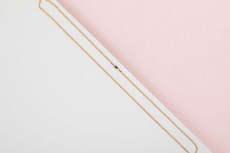 18ct. Yellow Gold Necklace - 59.5CM