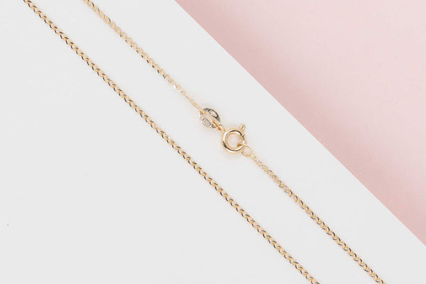 18ct. Yellow Gold Necklace - 45.5CM