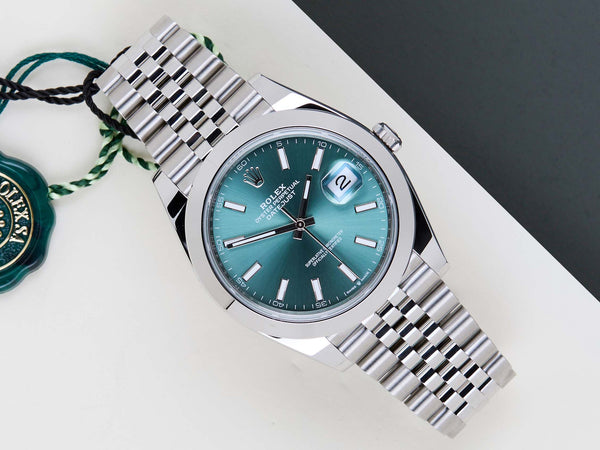 Datejust 41 'Mint Green Dial - Jubilee'