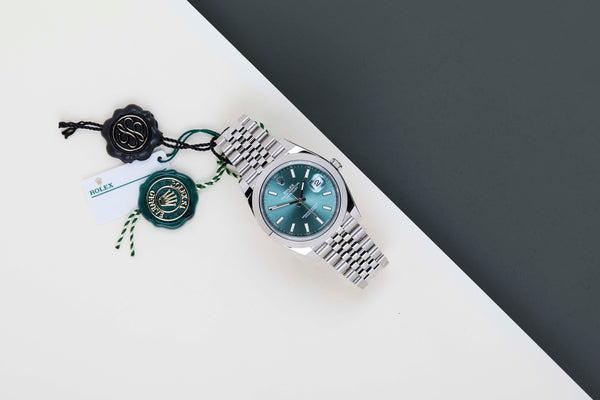 Datejust 41 'Mint Green Dial - Jubilee'
