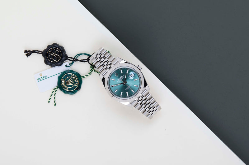 Datejust 41 'Mint Green Dial - Jubilee'