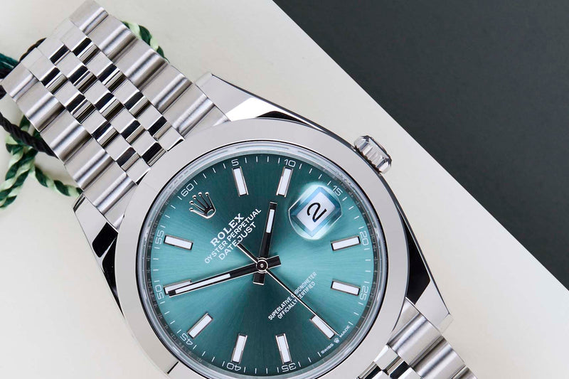 Datejust 41 'Mint Green Dial - Jubilee'