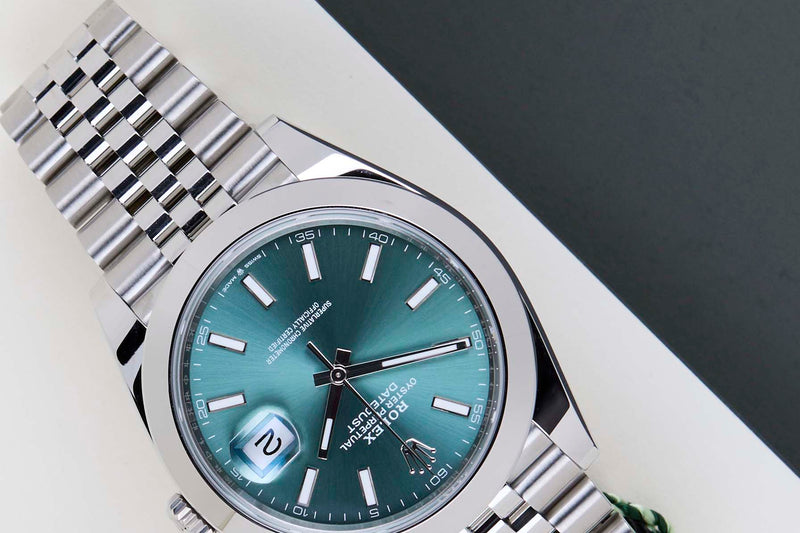 Datejust 41 'Mint Green Dial - Jubilee'
