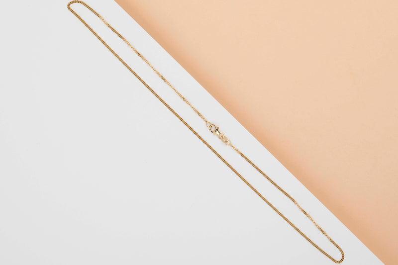 18ct. Yellow Gold Necklace - 45CM