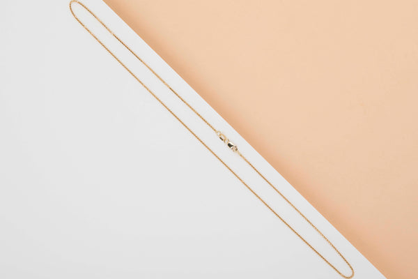 18ct. Yellow Gold Necklace - 50CM