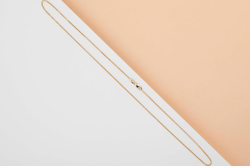 18ct. Yellow Gold Necklace - 50CM