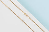 18ct. Yellow Gold Necklace - 60CM