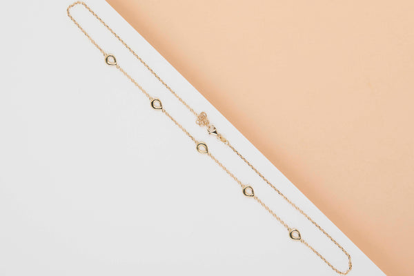 18ct. Yellow Gold Necklace - 44.5CM