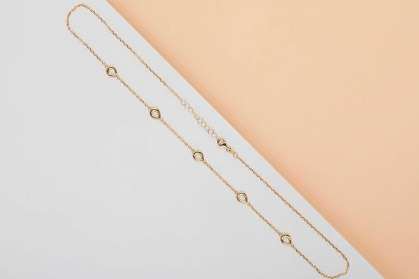 18ct. Yellow Gold Necklace - 44.5CM