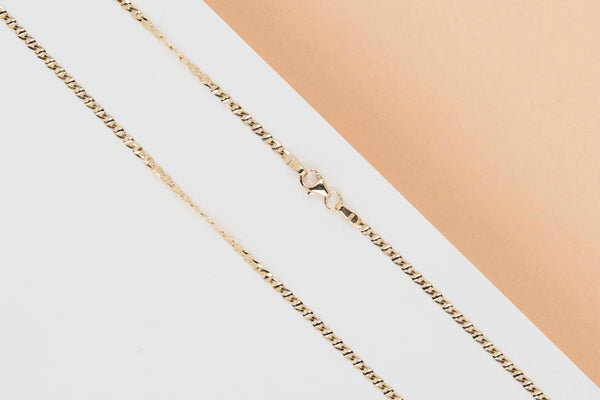 18ct. Yellow Gold Necklace - 60CM