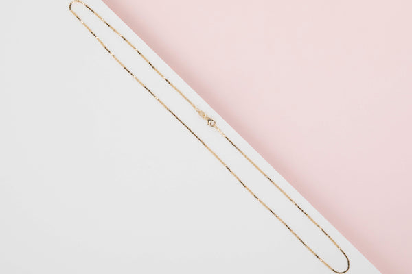 18ct. Yellow Gold Necklace - 45.5CM