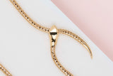 18ct. Serpent Necklace - 51.5CM