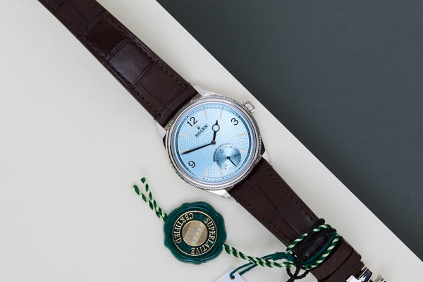 1908 'Ice Blue Guilloche Dial'