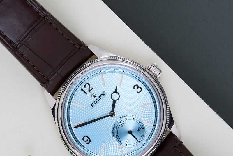 1908 'Ice Blue Guilloche Dial'