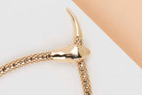18ct. Serpent Bracelet - 22.5CM