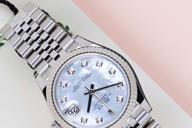 Datejust 31 'Mother of Pearl Diamond Dial - Jubilee'