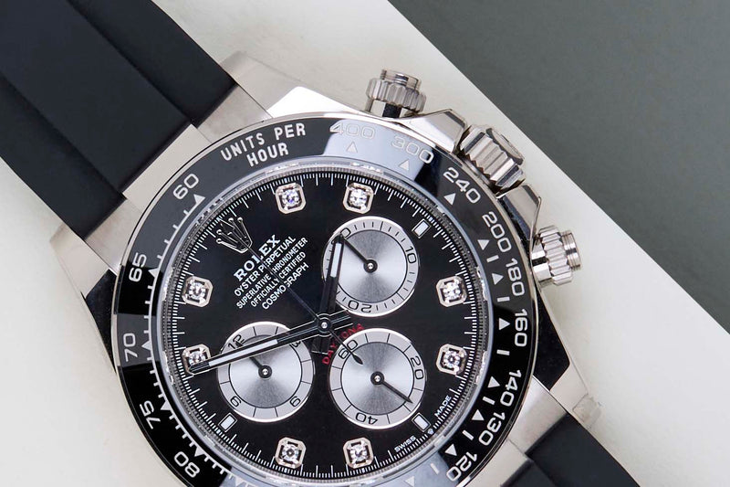 Daytona 'Black Diamond Dial - Oysterflex'