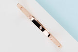 Love Bracelet Small Rose Gold - 6 Diamonds - Rose Gold - Size 17 - B&P