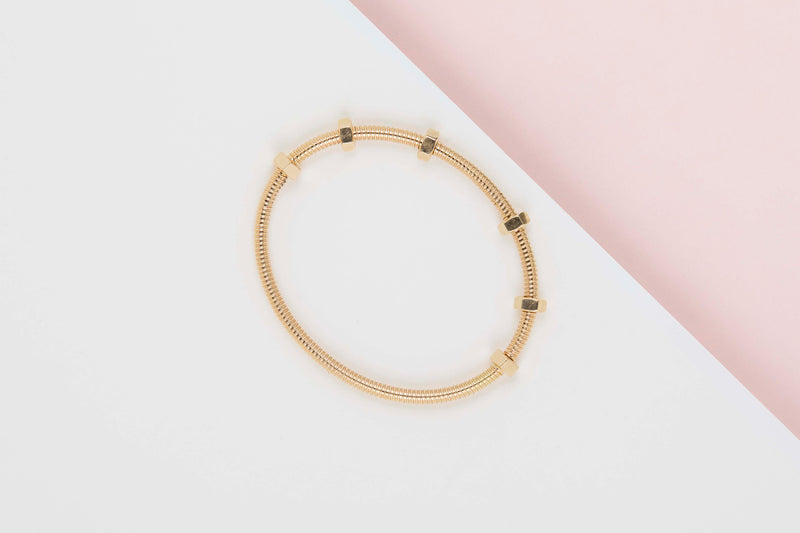 Écrou De Cartier Bracelet - Yellow Gold - SIZE 18 - B&P