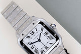 Santos Medium 'White Roman Dial'