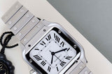 Santos Medium 'White Roman Dial'