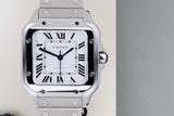 Santos Medium 'White Roman Dial'