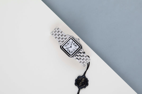Panthere De Cartier Large 'White Roman Dial'