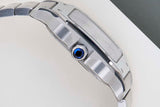 Santos Medium 'White Roman Dial'