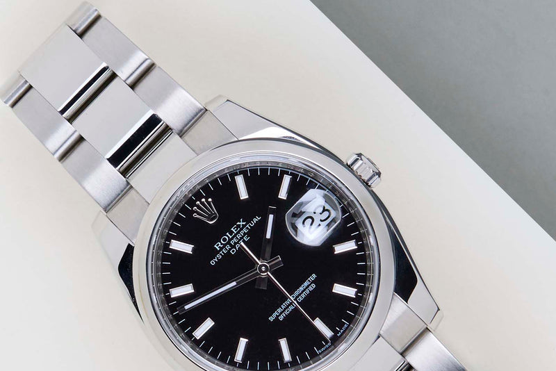 Oyster Perpetual Date 34 'Black Dial'