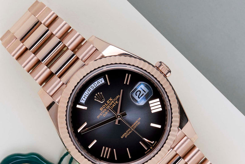 Day-Date 40 'Ombre Oscar Dial - Everose'