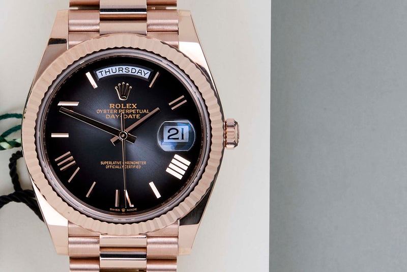 Day-Date 40 'Ombre Oscar Dial - Everose'