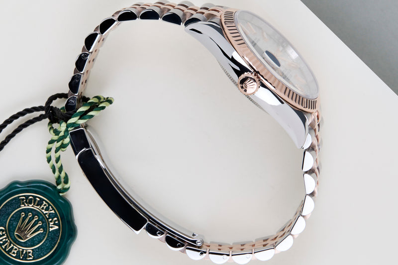 Datejust 36 'Silver Fluted Motif Dial - Jubilee'