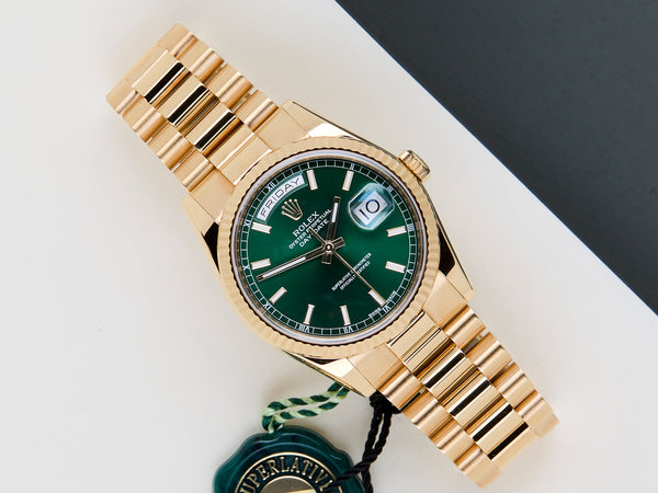 Day-Date 36 'Green Dial - President'