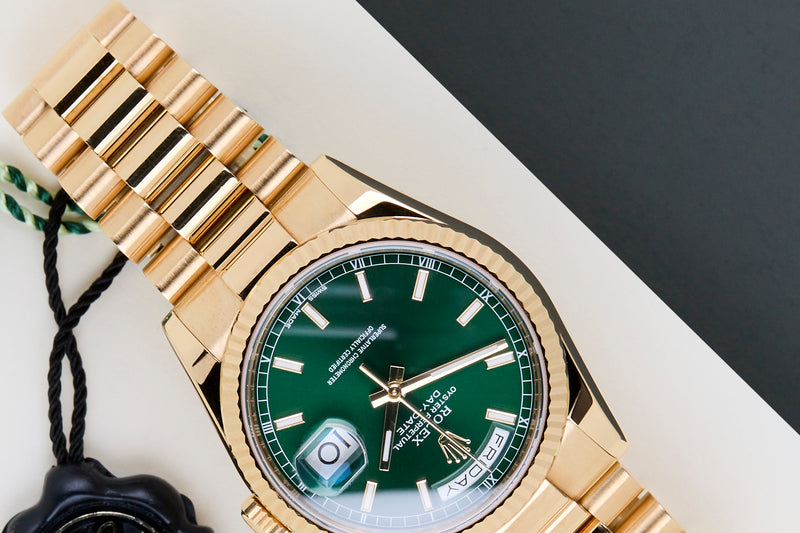 Day-Date 36 'Green Dial - President'