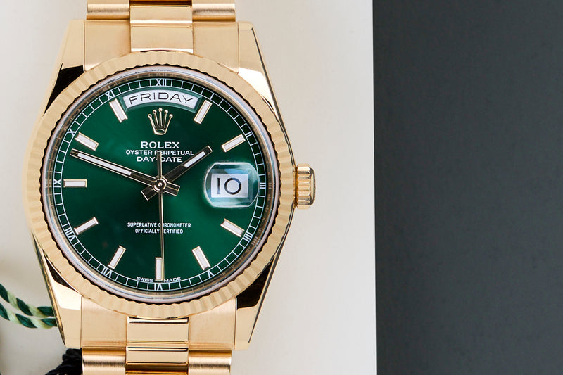 Day-Date 36 'Green Dial - President'