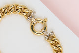 18ct. Yellow Gold Bracelet - 20.5CM