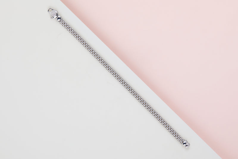 Vendome Bracelet - White Gold - 21CM