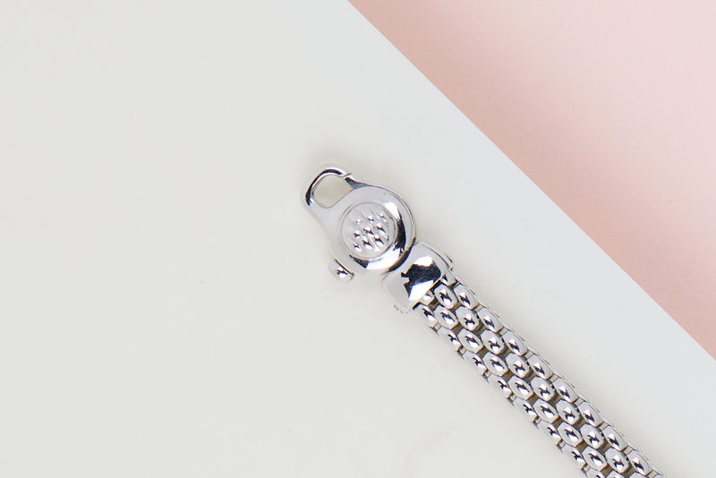 Vendome Bracelet - White Gold - 21CM