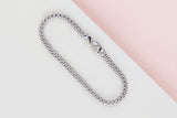Vendome Bracelet - White Gold - 21CM