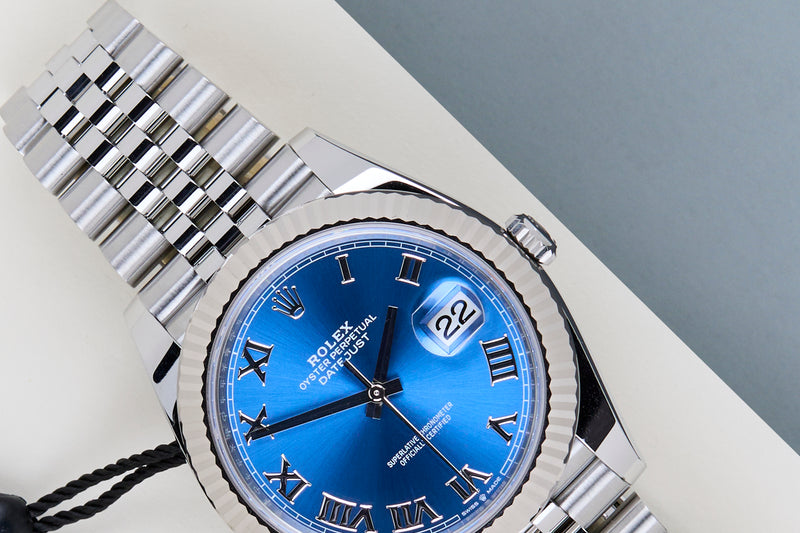 Datejust 41 'Azzurro Blue Dial - Jubilee'