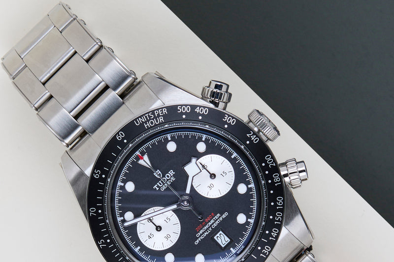 Black Bay Chrono 'Black Dial - Oyster'