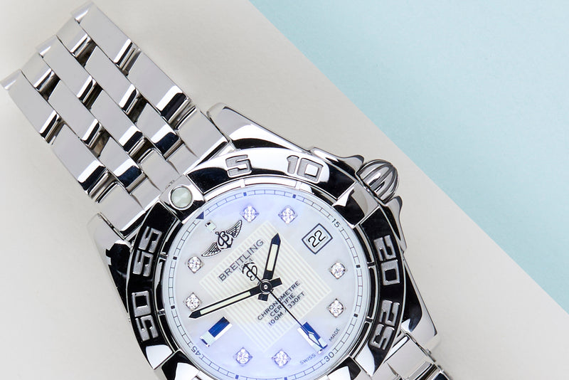 Galactic 32 'Mother Of Pearl Diamond Dial'