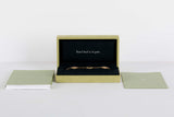Vintage Alhambra Bracelet - 5 Motifs - Malachite & Diamonds - 19.5CM - B&P