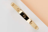 Love Bracelet - Yellow Gold - Size 16 - B&P