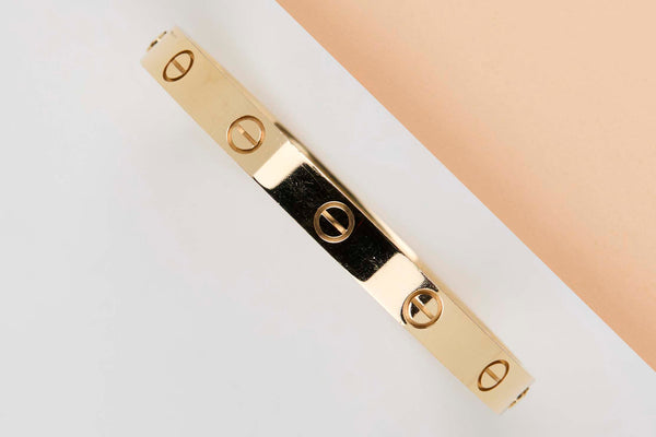 Love Bracelet - Yellow Gold - Size 16 - B&P
