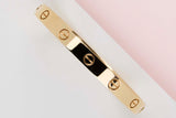 Love Bracelet - Yellow Gold - Size 16 - B&P